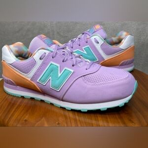 New Balance Women Lavender and Mint Sneakers